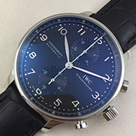 IWCコピー ポルトギーゼ 3714 ブラック ダイヤル v2バージョン 28800振動自動